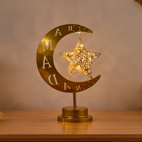 Crescent Moon LED Table Lamp