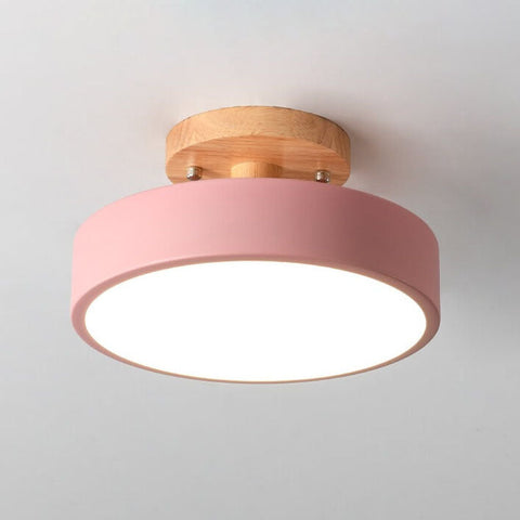 Modern Nordic LED Ceiling Light with Adjustable Color Temperature
