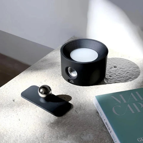 Cordless Magnetic Wall Light with 360-Degree Rotation