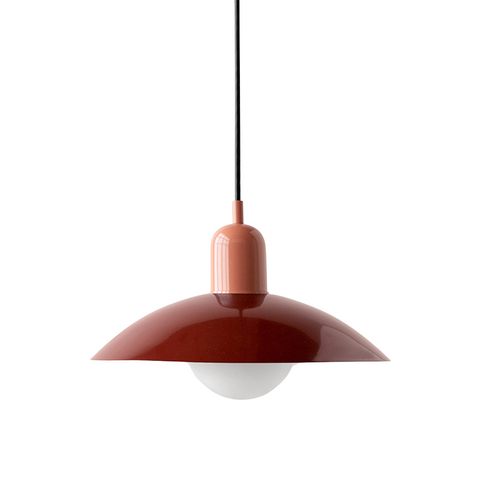 Shallow Dome Pendant Light for Kitchen Islands and Dining Tables