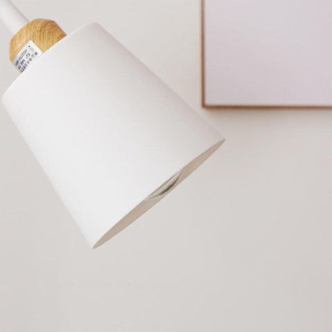 Minimalist Floor Lamp with Curved Neck and E27 Socket