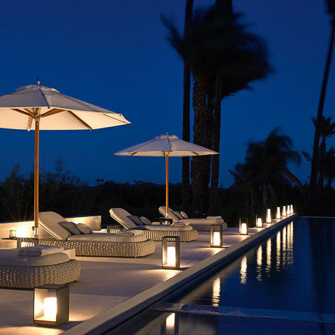 Solar Outdoor Lantern with Remote-Controlled Light for Patios and Gardens