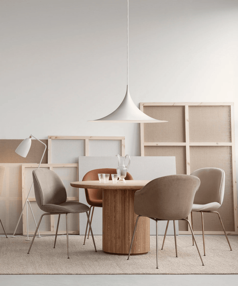 Sculptural Metal Pendant Light for Dining Room and Kitchen Lighting