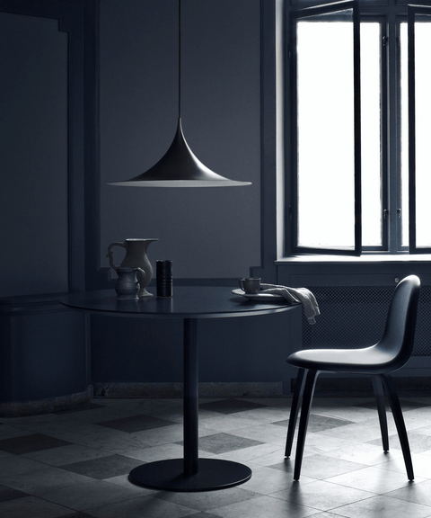 Sculptural Metal Pendant Light for Dining Room and Kitchen Lighting