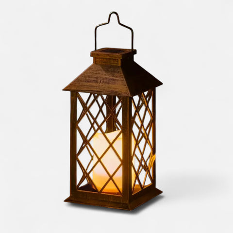 Solar Lantern – Flameless Candle Outdoor Light