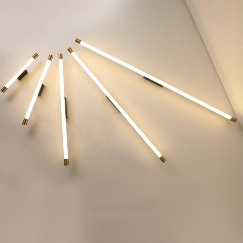 Slim Linear LED Vanity Wall Light with Aluminum Frame for Vanities