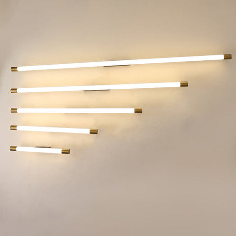 Slim Linear LED Vanity Wall Light with Aluminum Frame for Vanities