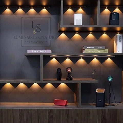 Wireless Motion Sensor LED Under-Cabinet Light for Closets and Stairs