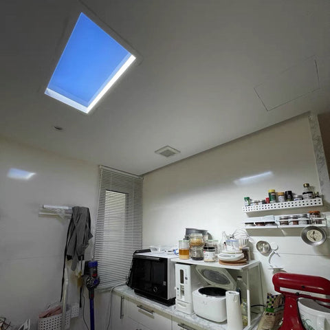 Smart LED Skylight Ceiling Panel with App Control