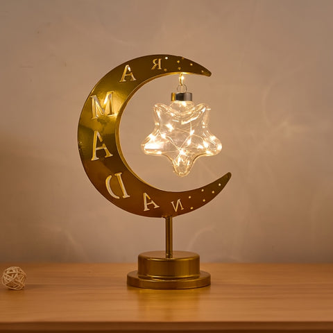 Crescent Moon LED Table Lamp