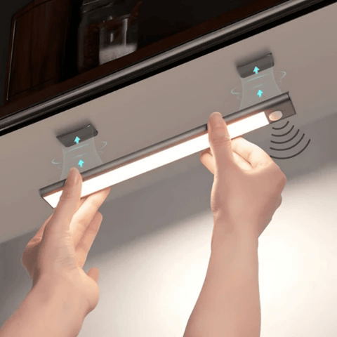 Rechargeable Motion Sensor LED Light with Magnetic Mount
