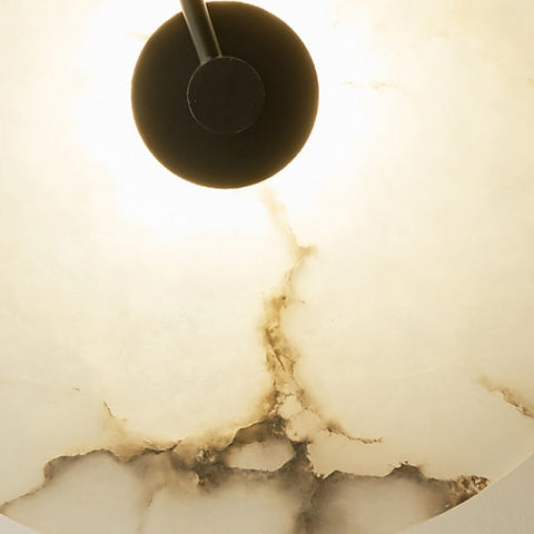 Natural Marble LED Wall Sconce for Bedrooms, Bathrooms, and Hallways
