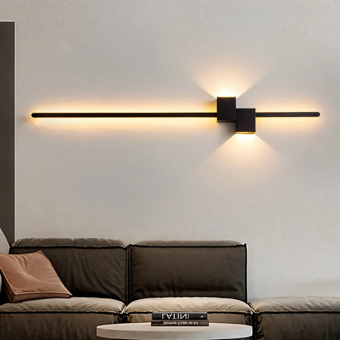 Minimalist Aluminum LED Wall Light for Modern Ambient Lighting