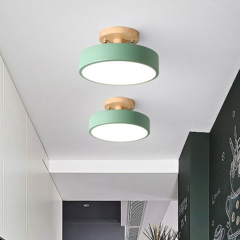 Modern Nordic LED Ceiling Light with Adjustable Color Temperature