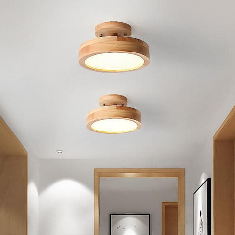 Modern Nordic LED Ceiling Light with Adjustable Color Temperature
