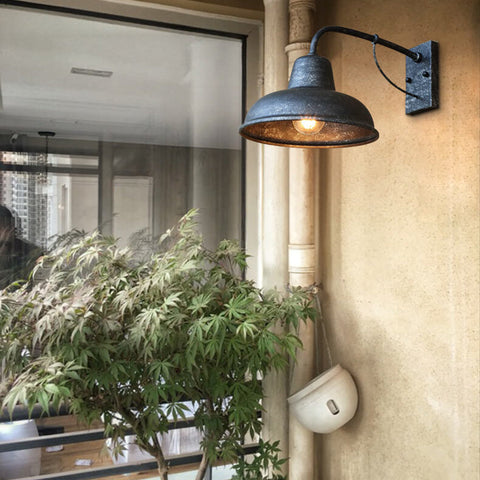 Waterproof Barn Wall Sconce with Classic Gooseneck Arm for Porches