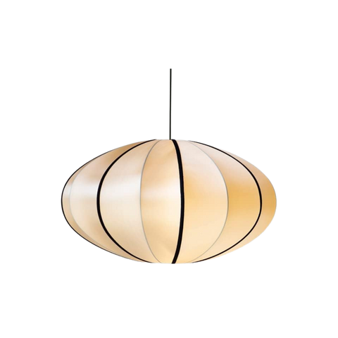 Pendant Light with Silk Veil Shade