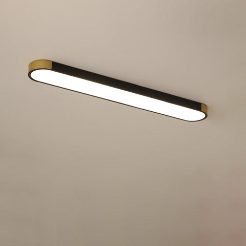 Rectangular Ring LED Flush Mount Ceiling Light for Modern Interiors