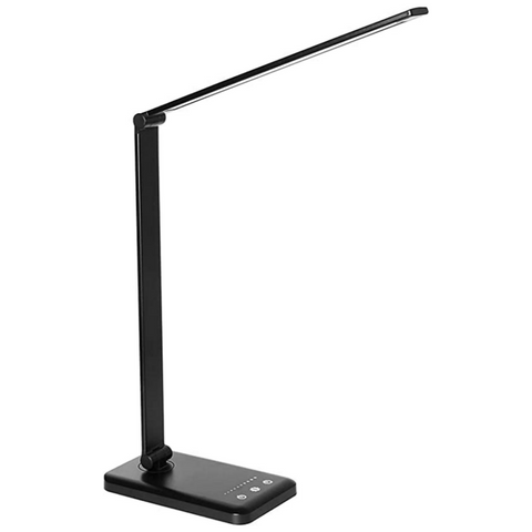 Adjustable LED Desk Lamp with Touch Controls, Dimmable Settings and USB Port