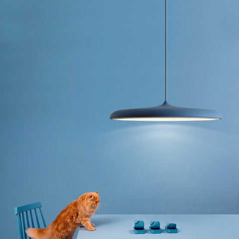 Nordic Disc LED Pendant Light for Kitchens, Bedrooms, and Dining Rooms