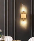 Crystal Wall Sconce with E14 Socket