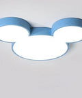 Cartoon Mouse-Ear LED Flush Mount Ceiling Light — product view