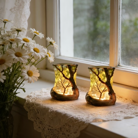 Nature-Inspired Tree Design LED Ambient Table Lamp for Cozy Spaces