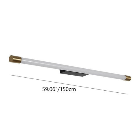 Slim Linear LED Vanity Wall Light with Aluminum Frame for Vanities