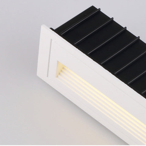 Recessed LED Deck and Step Light for Outdoor Stairs and Pathways
