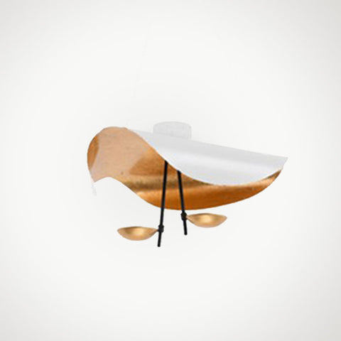 Convertible LED Pendant and Ceiling Light for Living and Dining Rooms