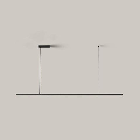 Linear LED Pendant Light for Kitchen Island and Dining Table Lighting