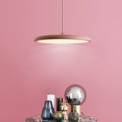 Nordic Disc LED Pendant Light for Kitchens, Bedrooms, and Dining Rooms