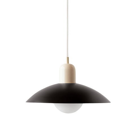 Shallow Dome Pendant Light for Kitchen Islands and Dining Tables
