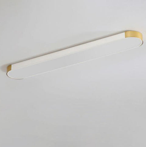 Rectangular Ring LED Flush Mount Ceiling Light for Modern Interiors