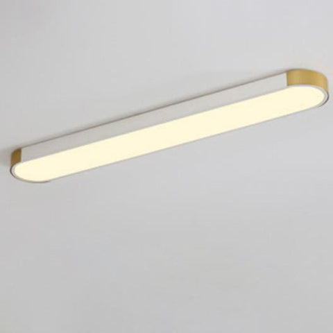 Rectangular Ring LED Flush Mount Ceiling Light for Modern Interiors