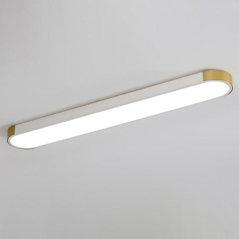 Rectangular Ring LED Flush Mount Ceiling Light for Modern Interiors