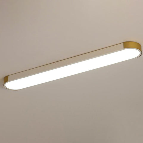 Rectangular Ring LED Flush Mount Ceiling Light for Modern Interiors