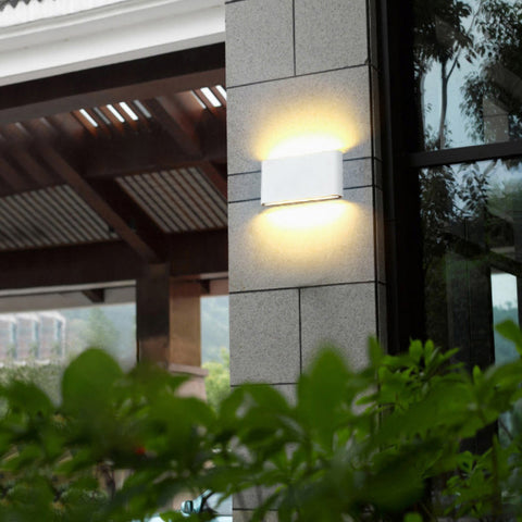 LED Wall Sconce with Motion Sensor for Indoor and Outdoor Lighting