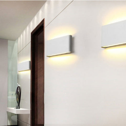 LED Wall Sconce with Motion Sensor for Indoor and Outdoor Lighting