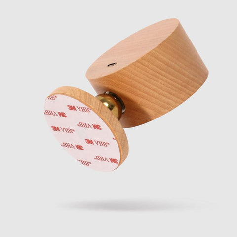 Rechargeable Magnetic Wood LED Wall and Night Light for Bedside Use
