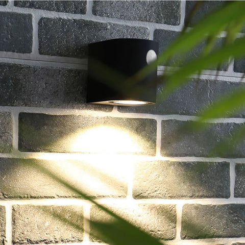 Up and Down Outdoor Wall Light with Sensor for Garden and Hallway