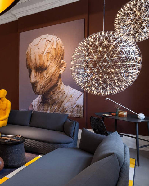 Designer LED Sphere Chandelier