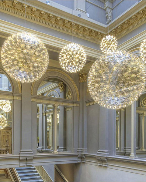 Designer LED Sphere Chandelier