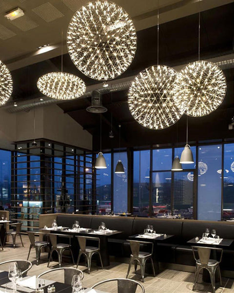 Designer LED Sphere Chandelier