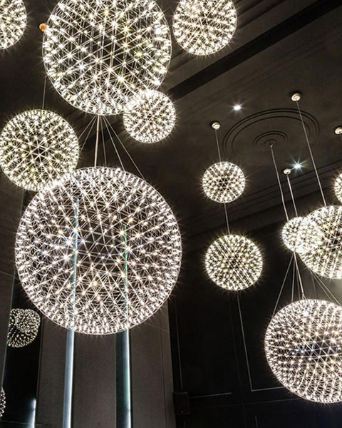 Designer LED Sphere Chandelier