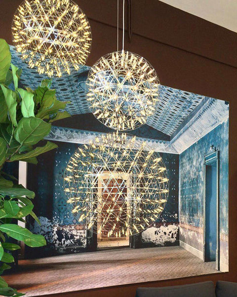 Designer LED Sphere Chandelier
