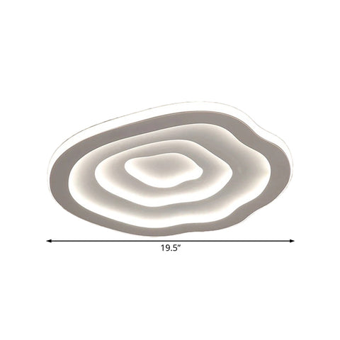Organic Contour LED Flush Mount Ceiling Light