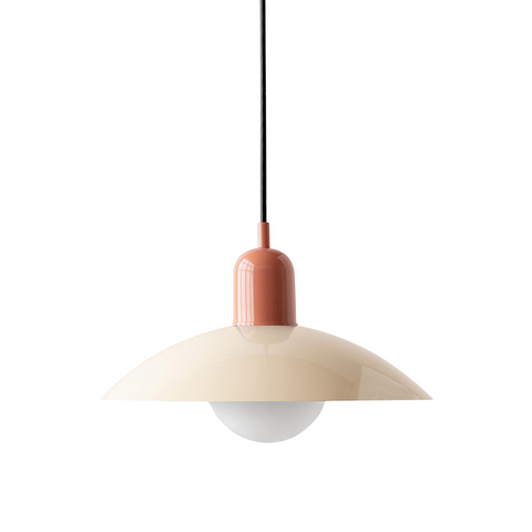 Shallow Dome Pendant Light for Kitchen Islands and Dining Tables
