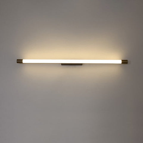 Slim Linear LED Vanity Wall Light with Aluminum Frame for Vanities