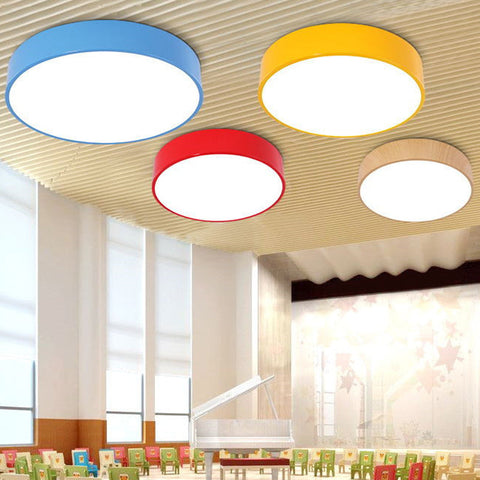 Modern Flush Mount LED Ceiling Light for Bright and Even Everyday Illumination